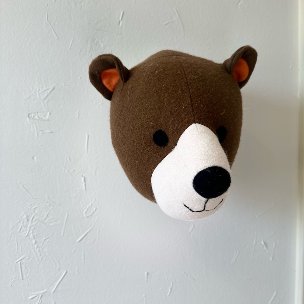 Target Brown and White Bear Wall Decor